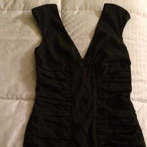 Black mini dress EUC